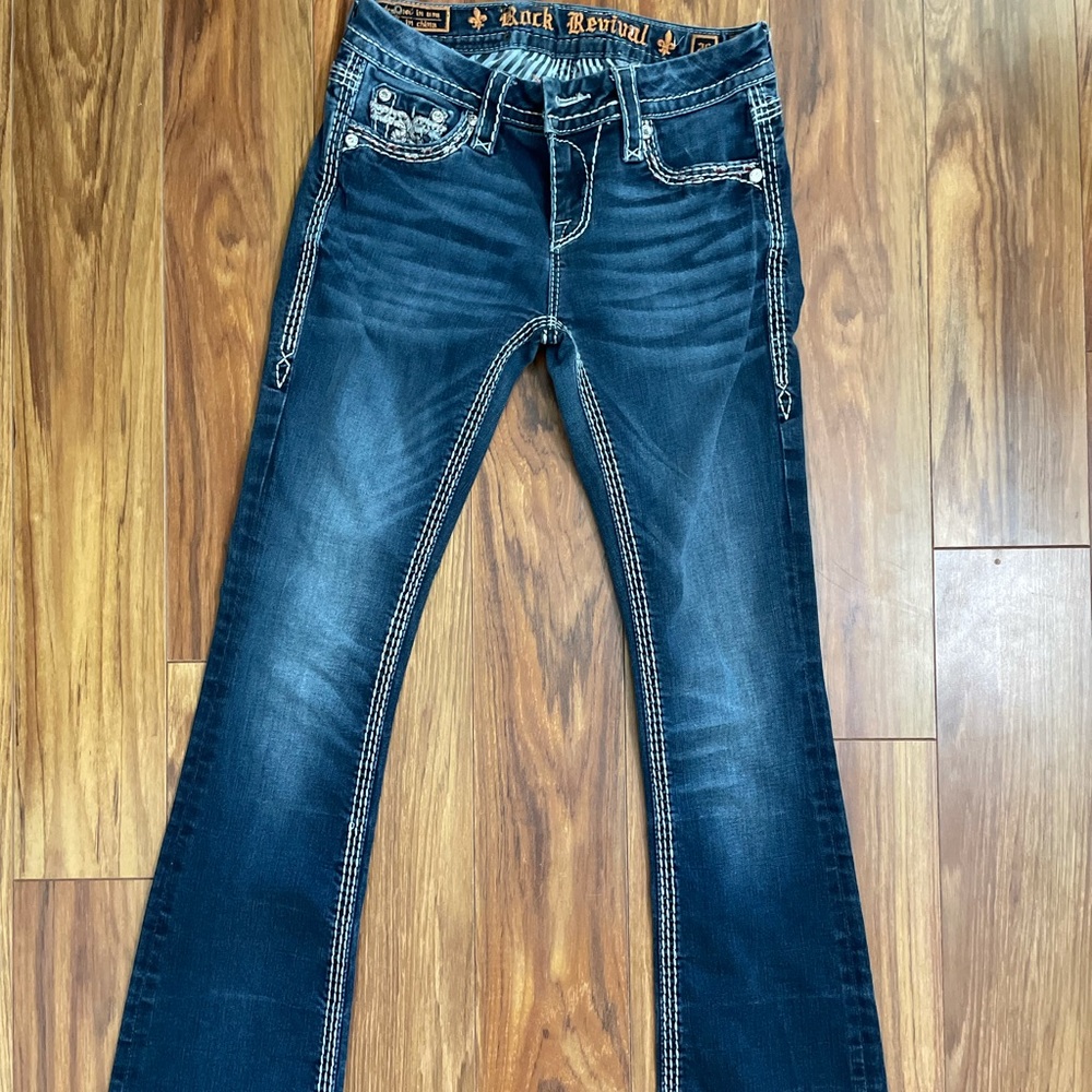 Rock Revival Jeans Sz 26 Bootcut